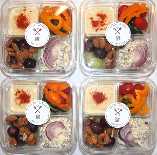 HEALTHY BREAKFAST 🎁 SNACK PACK WITH CHICKEN SALAD