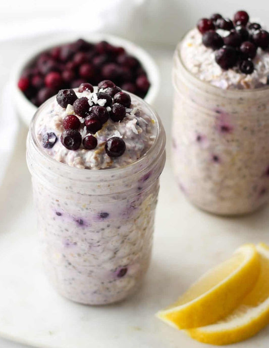 LEMON BLUEBERRY OVERNIGHT OATS