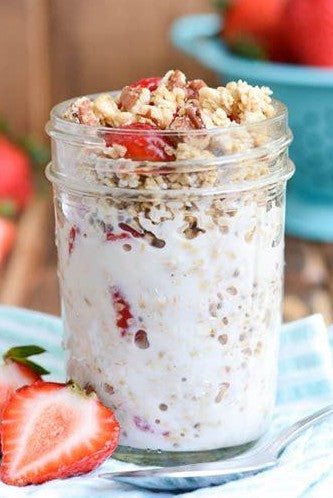 OVERNIGHT OATS  ✹ CINNAMON BUN