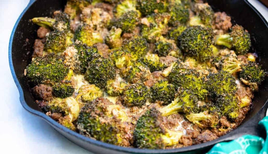 #1 FAMILY MEAL # Serve 4-6 People#CHEESE GROUND BEEF AND BROCCOLI IS A LOW CARB OPTION